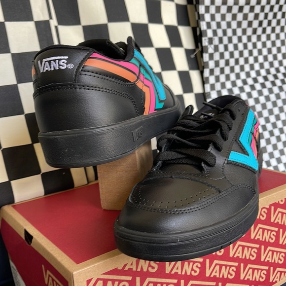 Vans Men’s Lowland CC Fader Black/Multi Sneakers - Picture 9 of 16